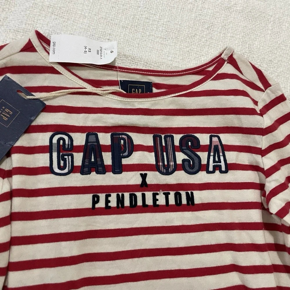 GAP Kids Girls 4/5 XS‎ Long Sleeve Shirts Lot of 2 School Preppy